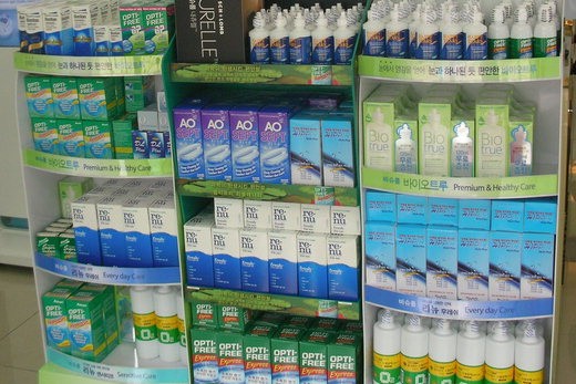 6면 렌즈관리용액 관련 사진