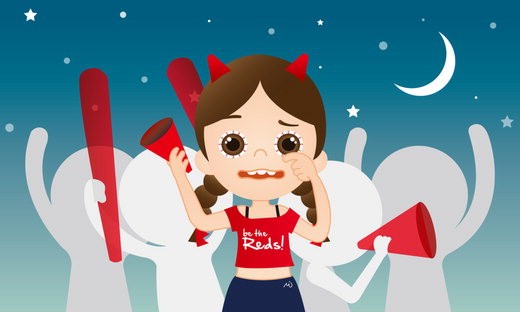 6면 월드컵 응원 눈건강