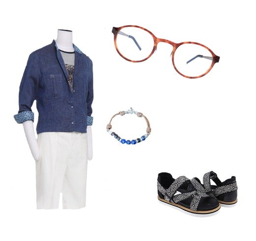 단신-안경테로 훈남만들기