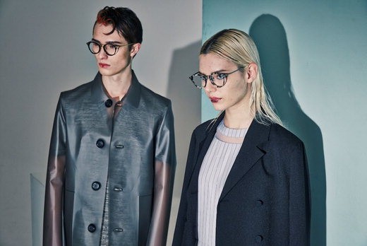 패션-겨울패션에 안경 연출