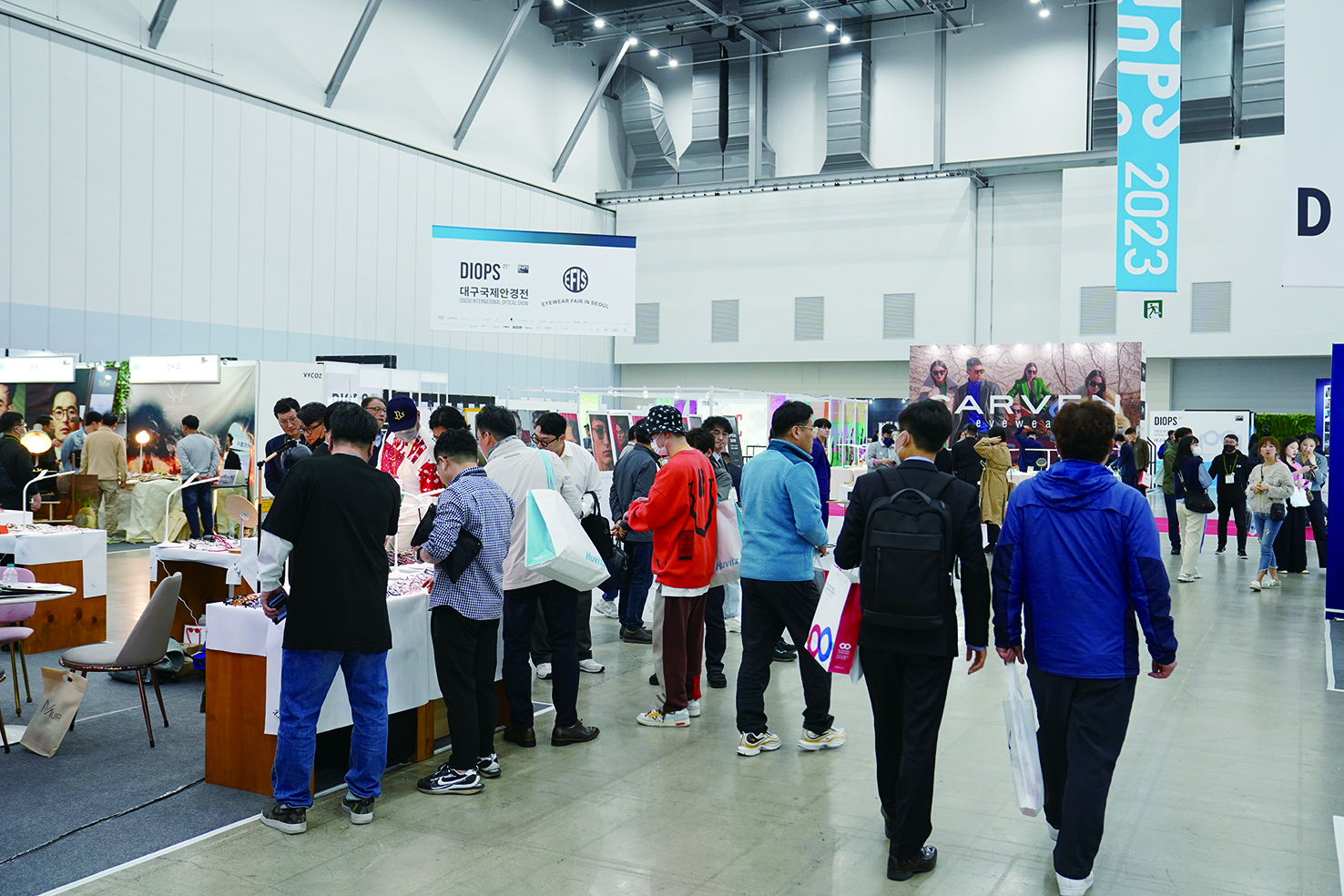 지난 4월 5일부터 7일까지 열린 대구국제안경전 메인로드