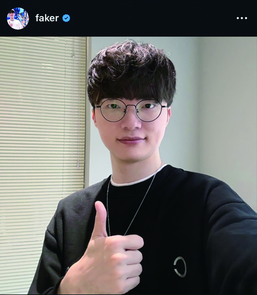 이상혁 선수 인스타그램