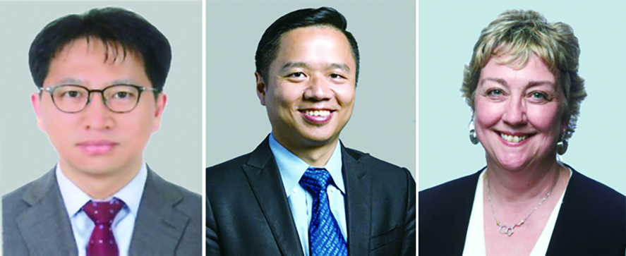                추병선 교수                                Dr. Hu Liang                               Dr. Cindy Tromans